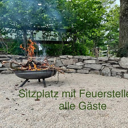 Hof Vierzehnender Im Hohen Venn - 70Qm Maisonette - 2 Schlafzimmer - Wohnkueche - Balkon Mit Grill - Monschau - Eifel - Hunde Willkommen - Islandpferde Luaran gambar