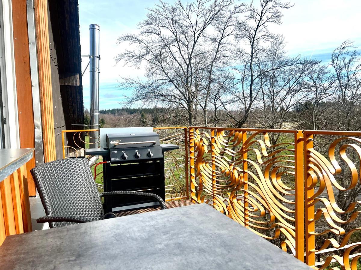 Hof Vierzehnender Im Hohen Venn - 70Qm Maisonette - 2 Schlafzimmer - Wohnkueche - Balkon Mit Grill - Monschau - Eifel - Hunde Willkommen - Islandpferde Luaran gambar