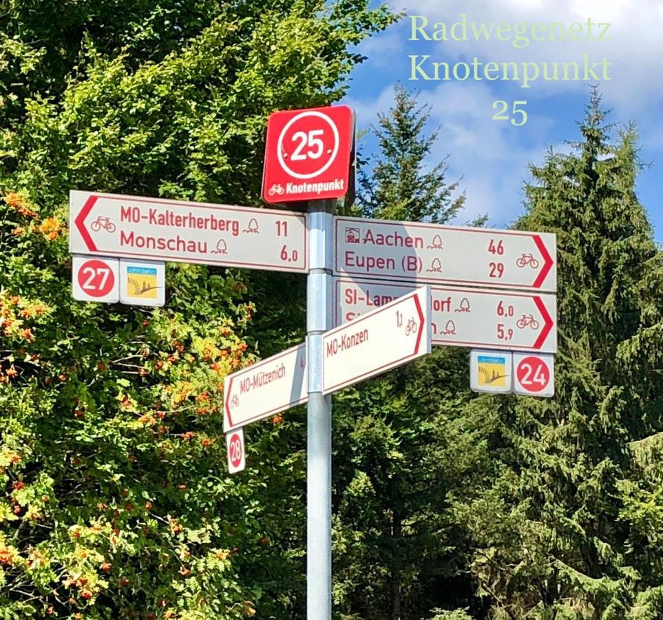 Hof Vierzehnender Im Hohen Venn - 70Qm Maisonette - 2 Schlafzimmer - Wohnkueche - Balkon Mit Grill - Monschau - Eifel - Hunde Willkommen - Islandpferde Luaran gambar