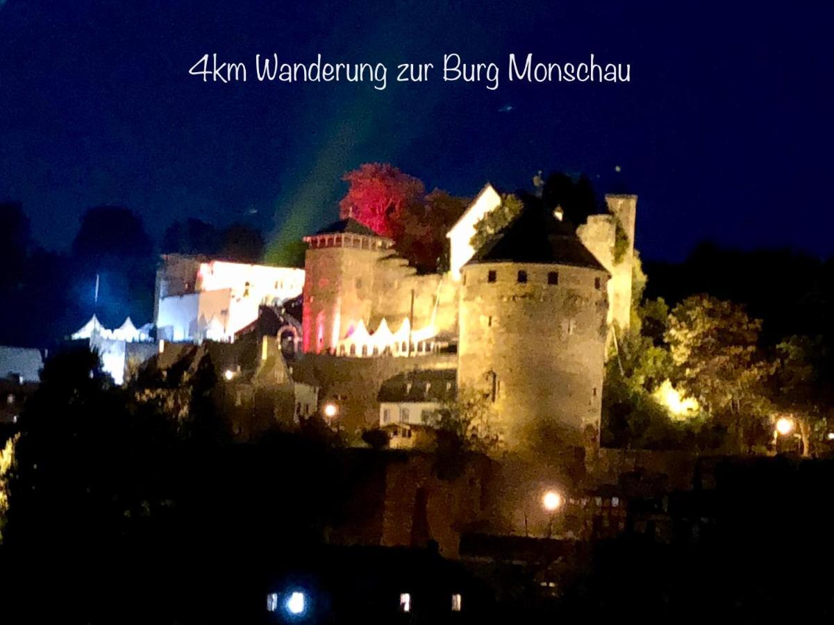Hof Vierzehnender Im Hohen Venn - 70Qm Maisonette - 2 Schlafzimmer - Wohnkueche - Balkon Mit Grill - Monschau - Eifel - Hunde Willkommen - Islandpferde Luaran gambar