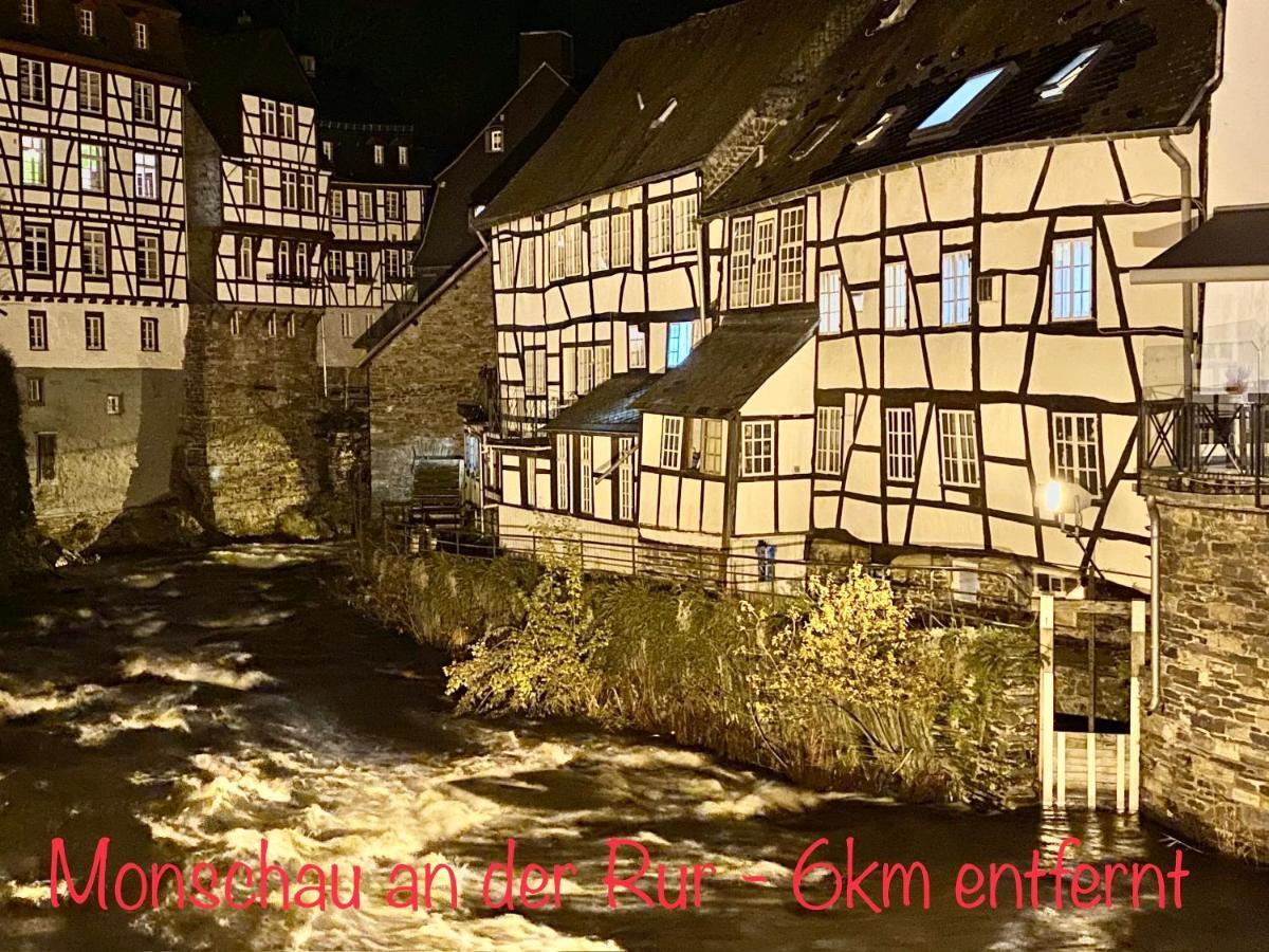 Hof Vierzehnender Im Hohen Venn - 70Qm Maisonette - 2 Schlafzimmer - Wohnkueche - Balkon Mit Grill - Monschau - Eifel - Hunde Willkommen - Islandpferde Luaran gambar