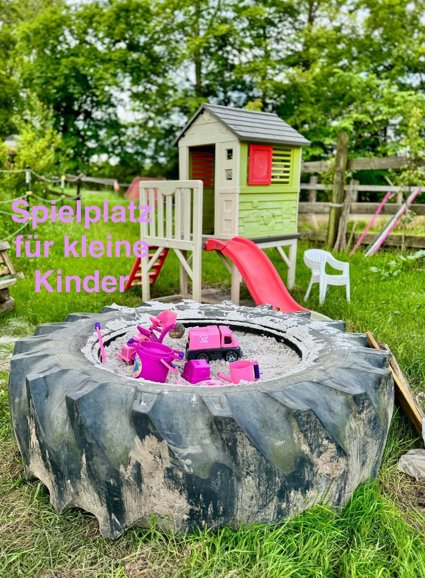 Hof Vierzehnender Im Hohen Venn - 70Qm Maisonette - 2 Schlafzimmer - Wohnkueche - Balkon Mit Grill - Monschau - Eifel - Hunde Willkommen - Islandpferde Luaran gambar