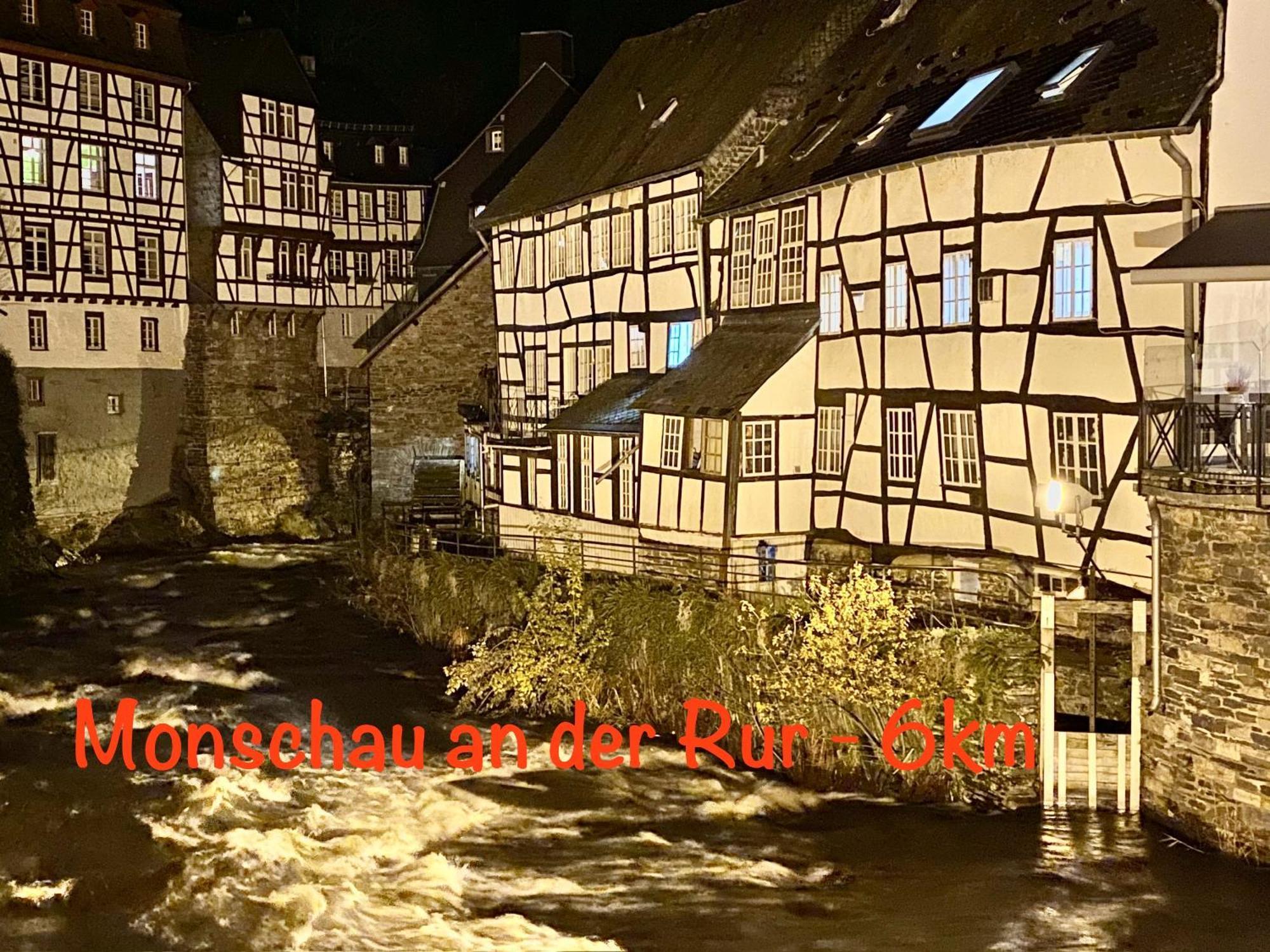 Hof Vierzehnender Im Hohen Venn - 70Qm Maisonette - 2 Schlafzimmer - Wohnkueche - Balkon Mit Grill - Monschau - Eifel - Hunde Willkommen - Islandpferde Luaran gambar